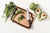 Epicurean Gourmet Series cutting board in Natural paired with a Victorinox Swiss Classic Chef's Knife