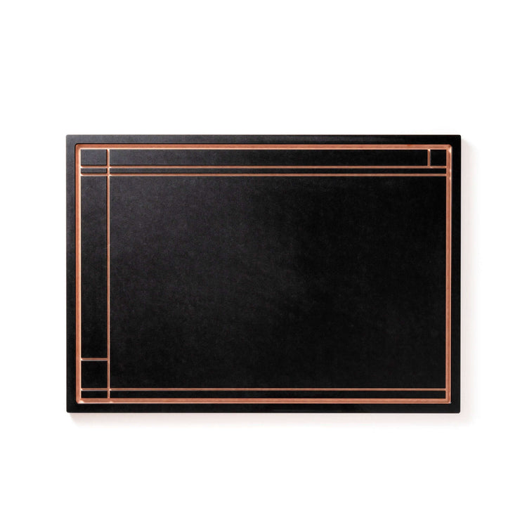 The Frank Lloyd Wright Cut & Serve Collection Boards in Large Slate/Natural